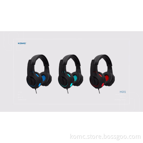 micro headphones gaming headset